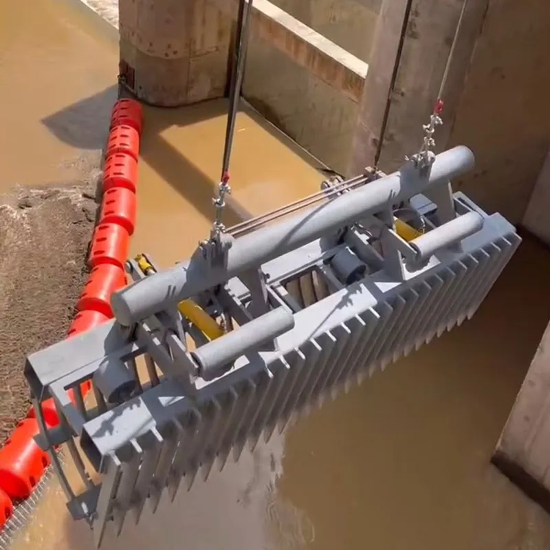 Гидравлическая грейферная решеткоочистная машина (1)