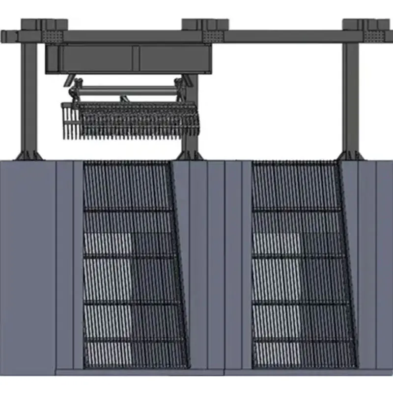 Грейферная-решеткоочистная-машина